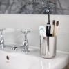 Kelímek na zubní kartáčky EASYSTORE LUXE 70580, stříbrná, nerezová ocel, Joseph Joseph