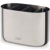 Kelímek na zubní kartáčky EASYSTORE LUXE 70581, stříbrná, nerezová ocel, Joseph Joseph