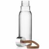 Lahev na vodu 500 ml, mocca řemínek, plast, Eva Trio