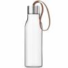Lahev na vodu 500 ml, mocca řemínek, plast, Eva Trio
