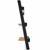 Kuchyňský organizér NORDIC KITCHEN 28 x 50 cm, černá, plast/bambus, Eva Trio