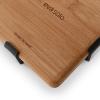 Držák na ubrousky NORDIC KITCHEN 19 x 5 cm, černá, plast/bambus, Eva Trio