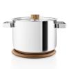 Magnetická podložka pod hrnec NORDIC KITCHEN 20 cm, hnědá, bambus, Eva Trio