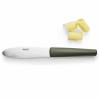 Nůž na máslo GREEN TOOLS 21 cm, zelená, nerezová ocel, Eva Trio