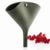 Kuchyňský trychtýř GREEN TOOLS 15 cm, zelená, silikon, Eva Trio