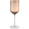 Sklenice na bílé víno FUUMI 310 ml, sada 4 ks, kávová, sklo, Blomus
