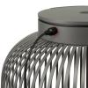 Přenosná stolní lampa LITO M 30,5 cm, LED, granitově šedá, ocel, Blomus