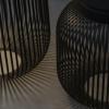 Přenosná stolní lampa LITO M 30,5 cm, LED, černá, ocel, Blomus