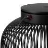 Přenosná stolní lampa LITO M 30,5 cm, LED, černá, ocel, Blomus