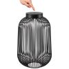Přenosná stolní lampa LITO M 49 cm, LED, černá, ocel, Blomus