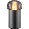 Přenosná stolní lampa IRIS 18 cm, LED, gunmetal, hliník, Blomus
