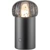 Přenosná stolní lampa IRIS 18 cm, LED, gunmetal, hliník, Blomus