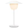 Přenosná stolní lampa ANI MINI 21 cm, LED, bílá, hliník, Blomus