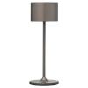 Přenosná stolní lampa FAROL MINI 19,5 cm, LED, spálený kov, hliník, Blomus
