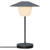 Přenosná stolní lampa ANI MINI 21 cm, LED, magnetově šedá, hliník, Blomus