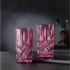 Sklenice na long drink NOBLESSE COLORS 395 ml, sada 2 ks, fialová, Nachtmann