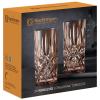 Sklenice na long drink NOBLESSE COLORS 395 ml, sada 2 ks, tabáková, Nachtmann