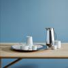 Dekorativní podnos NORMAN FOSTER 46 cm, stříbrná / zlatá, nerezová ocel, Stelton