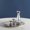 Dekorativní podnos NORMAN FOSTER 46 cm, stříbrná / zlatá, nerezová ocel, Stelton