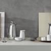 French press kávovar NORMAN FOSTER 1 l, stříbrná, nerezová ocel, Stelton