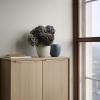 Váza ORA 18 cm, prašně modrá, nerezová ocel, Stelton