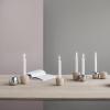 Svícen na čajovou svíčku ORA 8 cm, stříbrná, nerezová ocel, Stelton