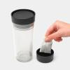 Cestovní hrnek MAKE & TAKE 360 ml, tmavě šedá, plast, Brabantia