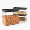 Box na potraviny TASTY PLUS, sada 3 ks, nízké, tmavě šedá, Brabantia
