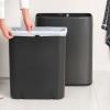 Dotykový odpadkový koš BO TOUCH BIN 60 l, sebevědomě šedá, ocel, Brabantia