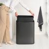 Dotykový odpadkový koš BO TOUCH BIN 60 l, sebevědomě šedá, ocel, Brabantia