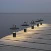 Přenosná stolní lampa PIER 25 cm, LED, černá, Stelton