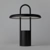Přenosná stolní lampa PIER 25 cm, LED, černá, Stelton