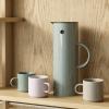 Hrnek na kávu 200 ml, sada 2 ks, světle šedá, kamenina, Stelton