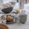 Jídelní talíř EMMA 22 cm, sada 2 ks, šedá, kamenina, Stelton