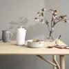 Držák na kuchyňské utěrky EMMA 28 cm, šedá, kamenina, Stelton