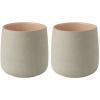 Šálek EMMA 220 ml, sada 2 ks, růžová, kamenina, Stelton