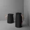 Vakuový džbán EMMA 1,2 l, na kávu, jemně černá, nerezová ocel, Stelton