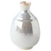 Láhev na saké PEARL 300 ml, stříbrná, keramika, MIJ