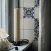 Svícen na sloupovou svíčku BLOCK 11 cm, černá, mosaz, ferm LIVING