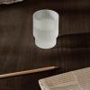 Sklenice na vodu RIPPLE 200 ml, sada 4 ks, bílá, ferm LIVING
