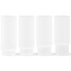 Sklenice na long drink RIPPLE 300 ml, sada 4 ks, bílá, ferm LIVING
