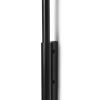 Nástěnná lampa ARUM 26 cm, černá, hliník, ferm LIVING