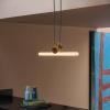Závěsná lampa KILTER 64 cm, mosaz, Tala