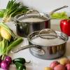 Sada hrnců NANOBOND TITANIUM, sada 6 ks, nerez, Hestan