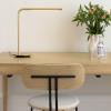 UMAGE lifestyle Omni table brushed brass Curious oak black white sands Heart n Soul oak