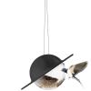 Krmítko pro ptáky SATURN 24 cm, černá, nerezová ocel, Eva Solo