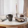 Hrnek NORDIC KITCHEN 350 ml, černá, kamenina, Eva Trio