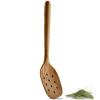 Děrovaná lžíce NORDIC KITCHEN 29 cm, hnědá, bambus, Eva Trio
