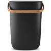Odpadkový koš REFLECT 33 l, černá, plast, Eva Trio