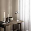 Přenosná stolní lampa EMENDO 29 cm, LED, chromová, Eva Solo